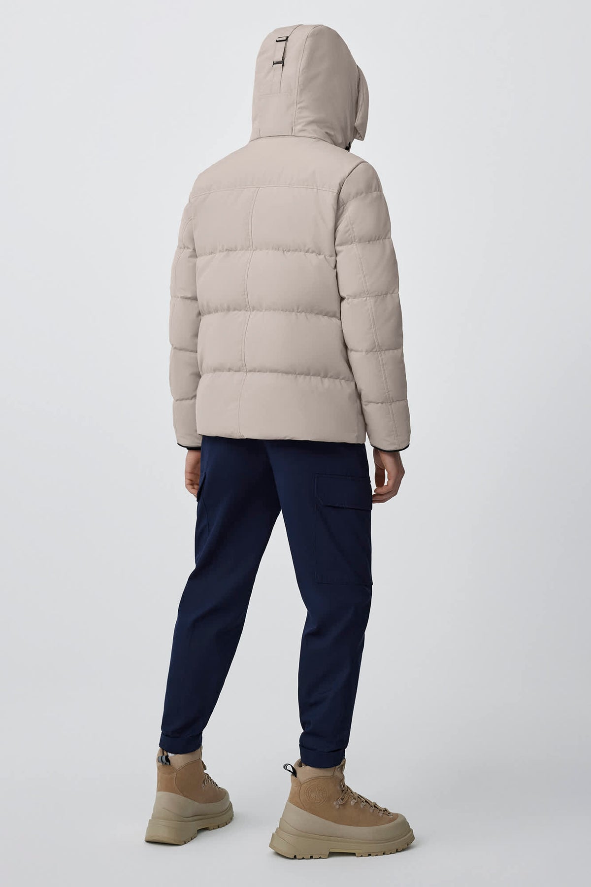 Parka Canada Goose Wyndham Beige Classic Label