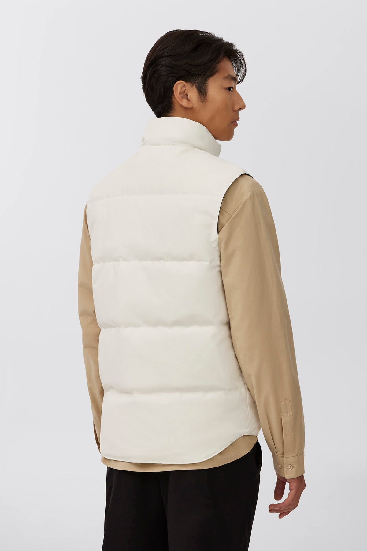 Gilet Garson Canada Goose Blanc Black Label