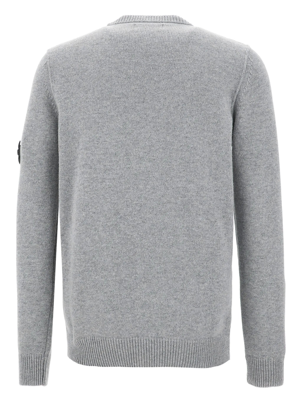 Stone Island Pull Col Rond Gris