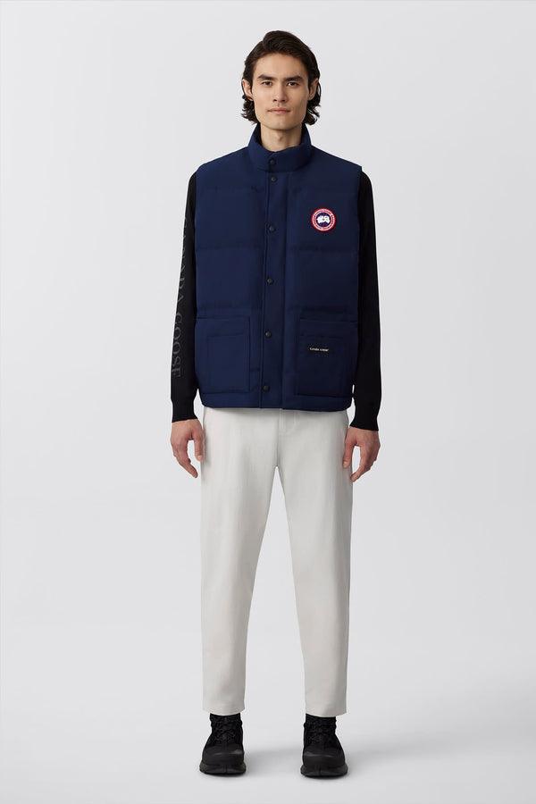 Gilet Freestyle Crew Canada Goose Bleu Marine