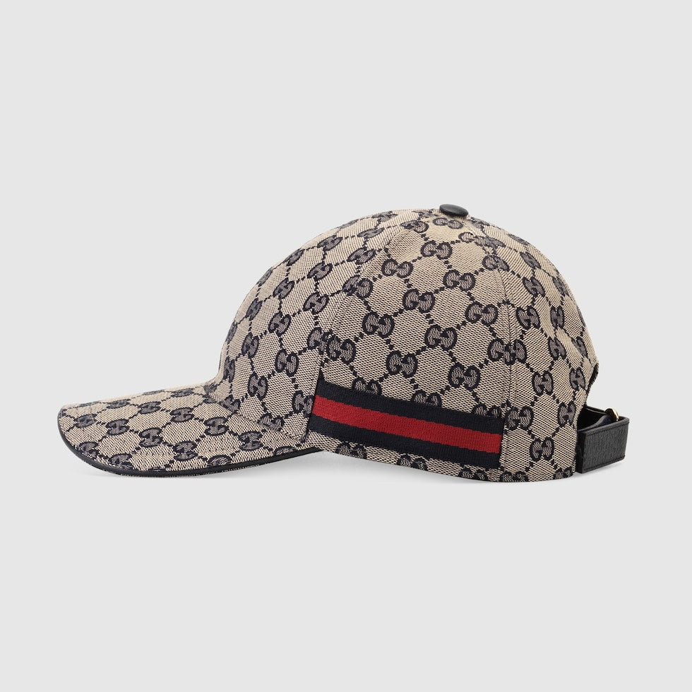 CASQUETTE EN TOILE ORIGINAL GG AVEC BANDE WEB