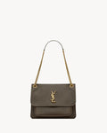 NIKI MEDIUM EN CUIR D’AGNEAU GRAINÉ - YSL
