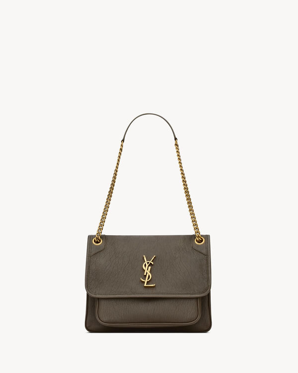 NIKI MEDIUM EN CUIR D’AGNEAU GRAINÉ - YSL