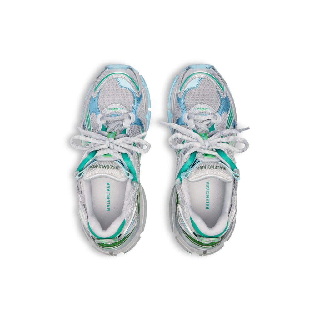 Balanciaga Runner Vert Et Bleu