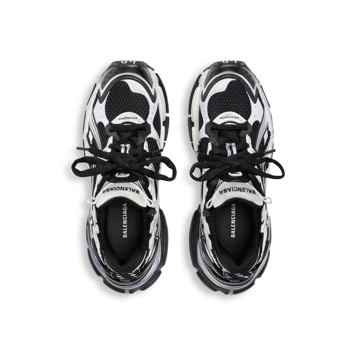 Balanciaga Runner Noir Et Blanc