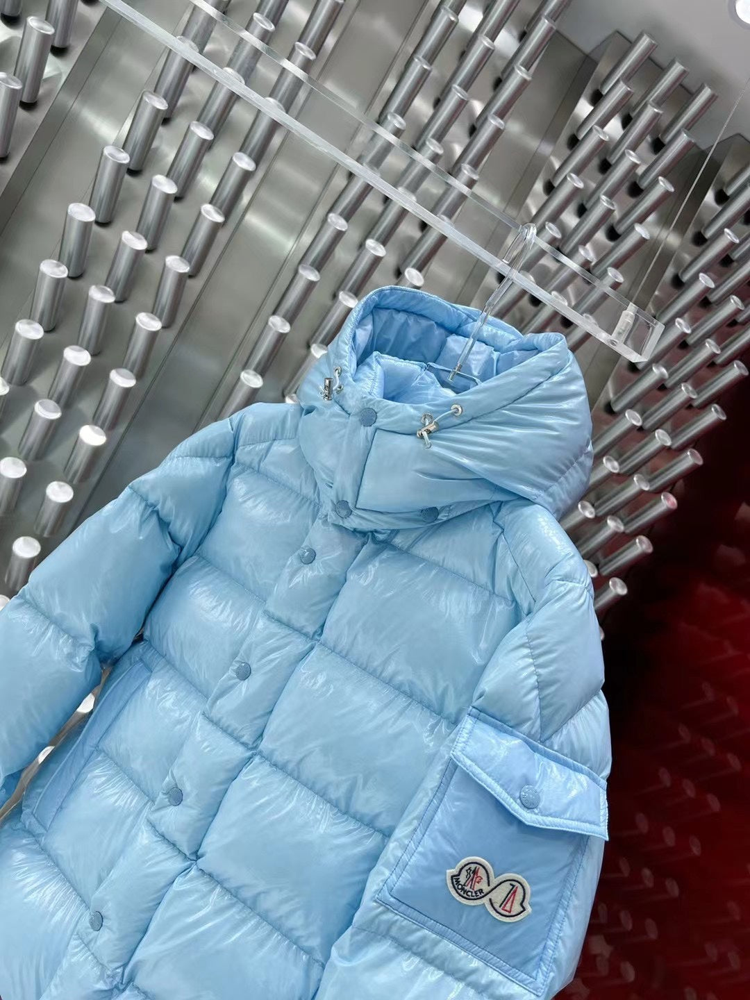 Moncler Maya 70e anniversaire édition spéciale Bleu Claire