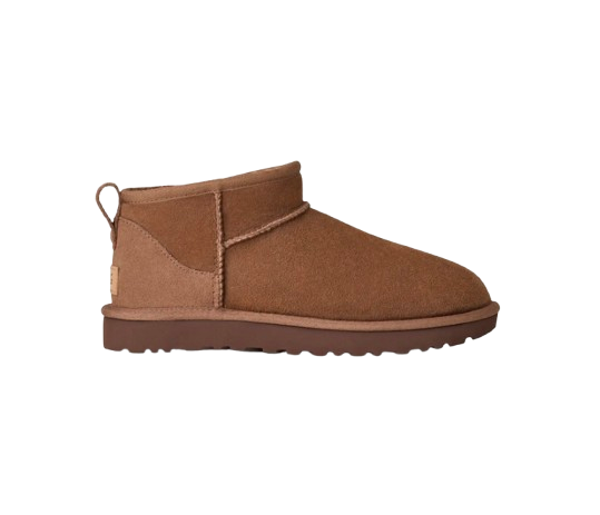 UGG Femme Botte Classic Ultra Mini Marron