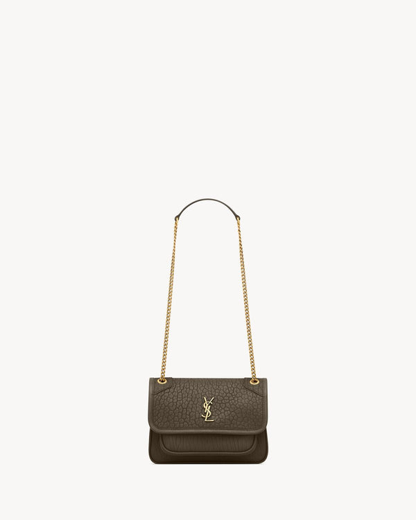 MINI NIKI EN CUIR D'AGNEAU GRAINÉ - YSL