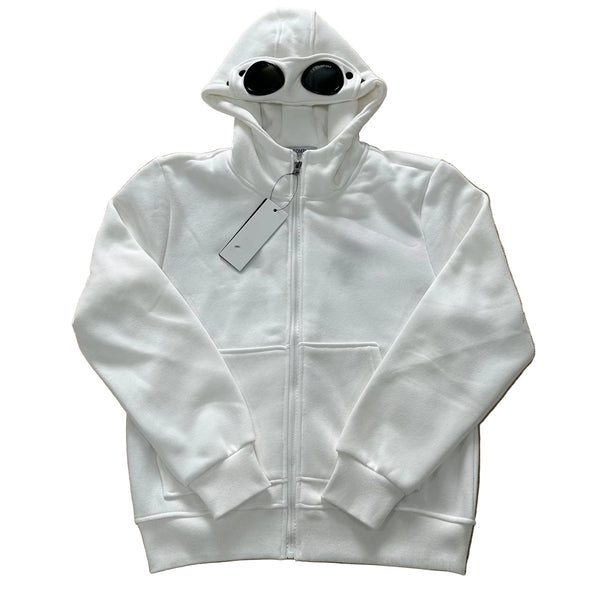 Gilet C.P Company Avec Lunette Blanc