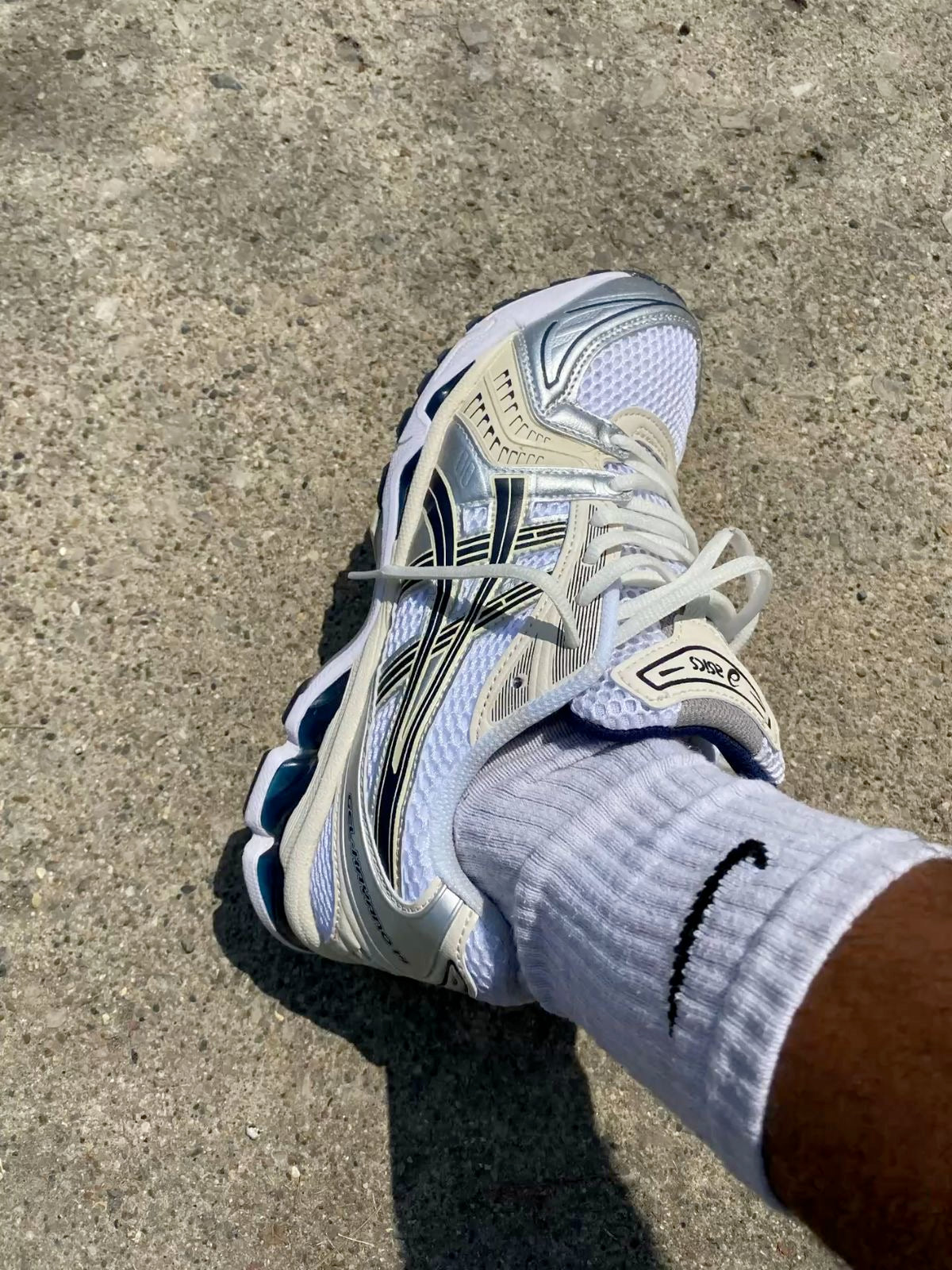 Asics Gel Kayano 14 White Cream