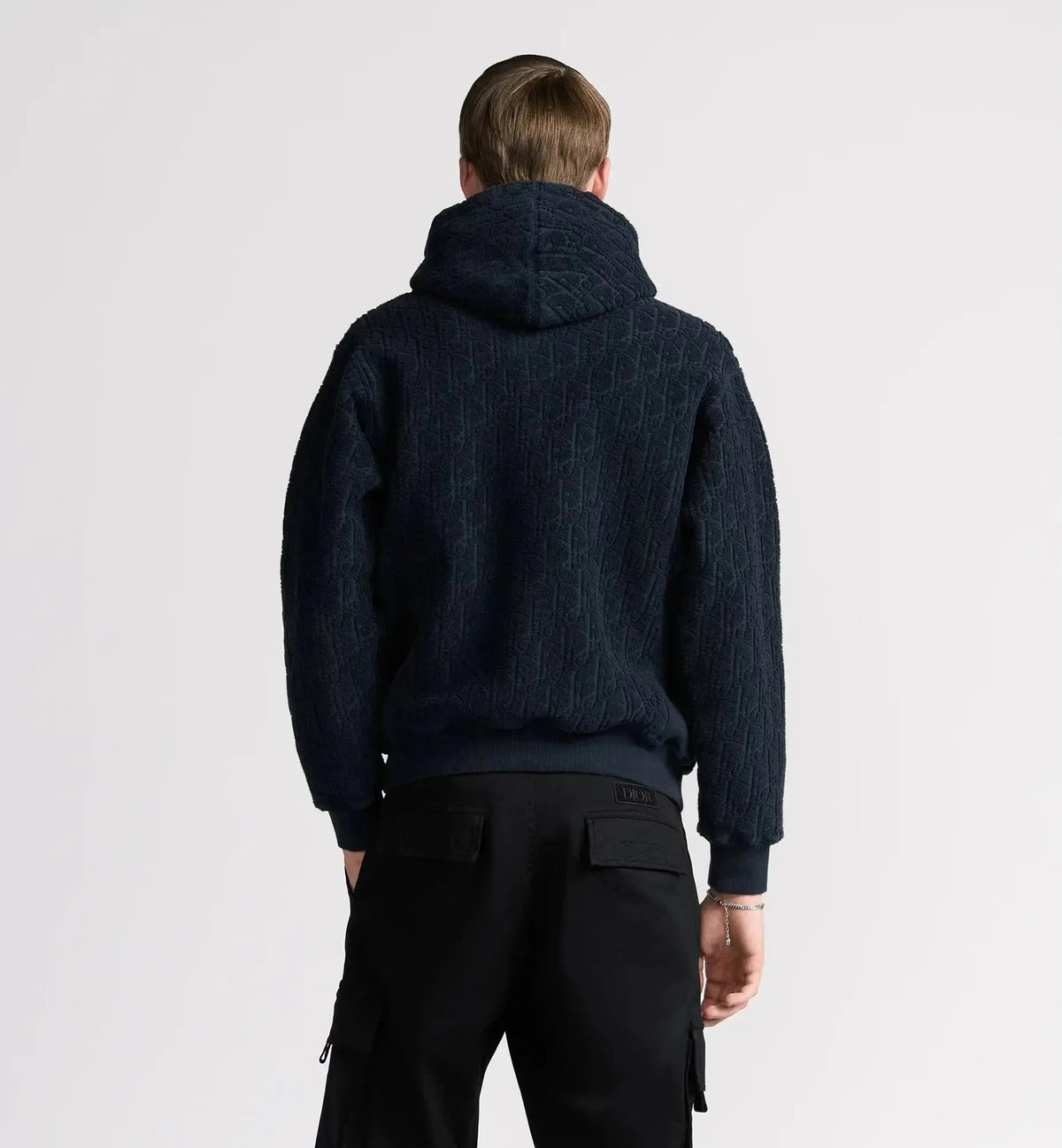 Sweatshirt à capuche CD Oblique, coupe relax