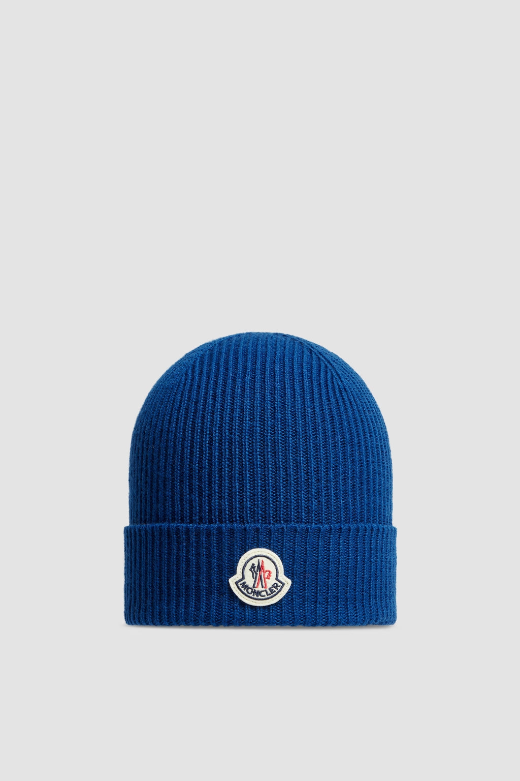 Bonnet en laine fine Bleu Électrique