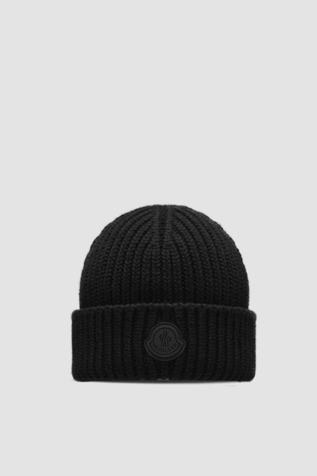 Bonnet en laine Moncler Noir