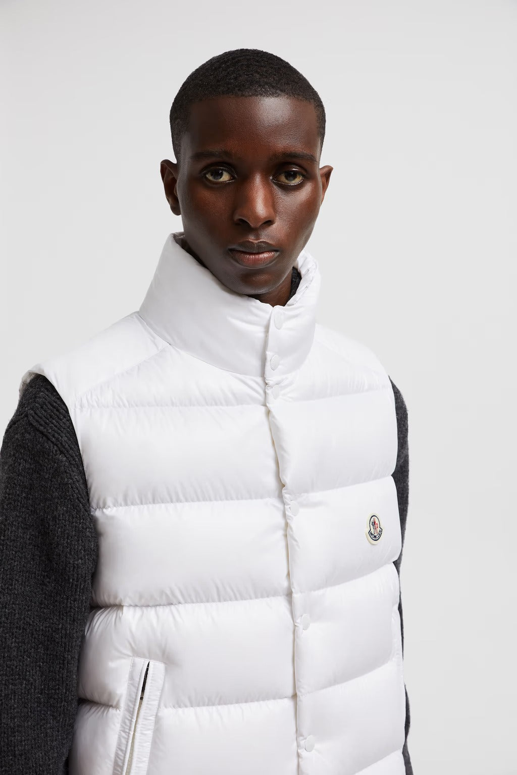 Doudoune Moncler sans manche Tibb