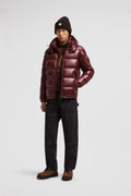 Doudoune courte à capuche Moncler Maya Bodeaux