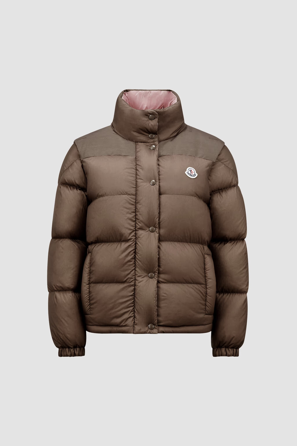 Doudoune courte réversible Moncler Verone Maron