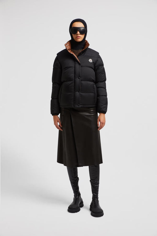 Doudoune courte réversible Moncler Verone Noir