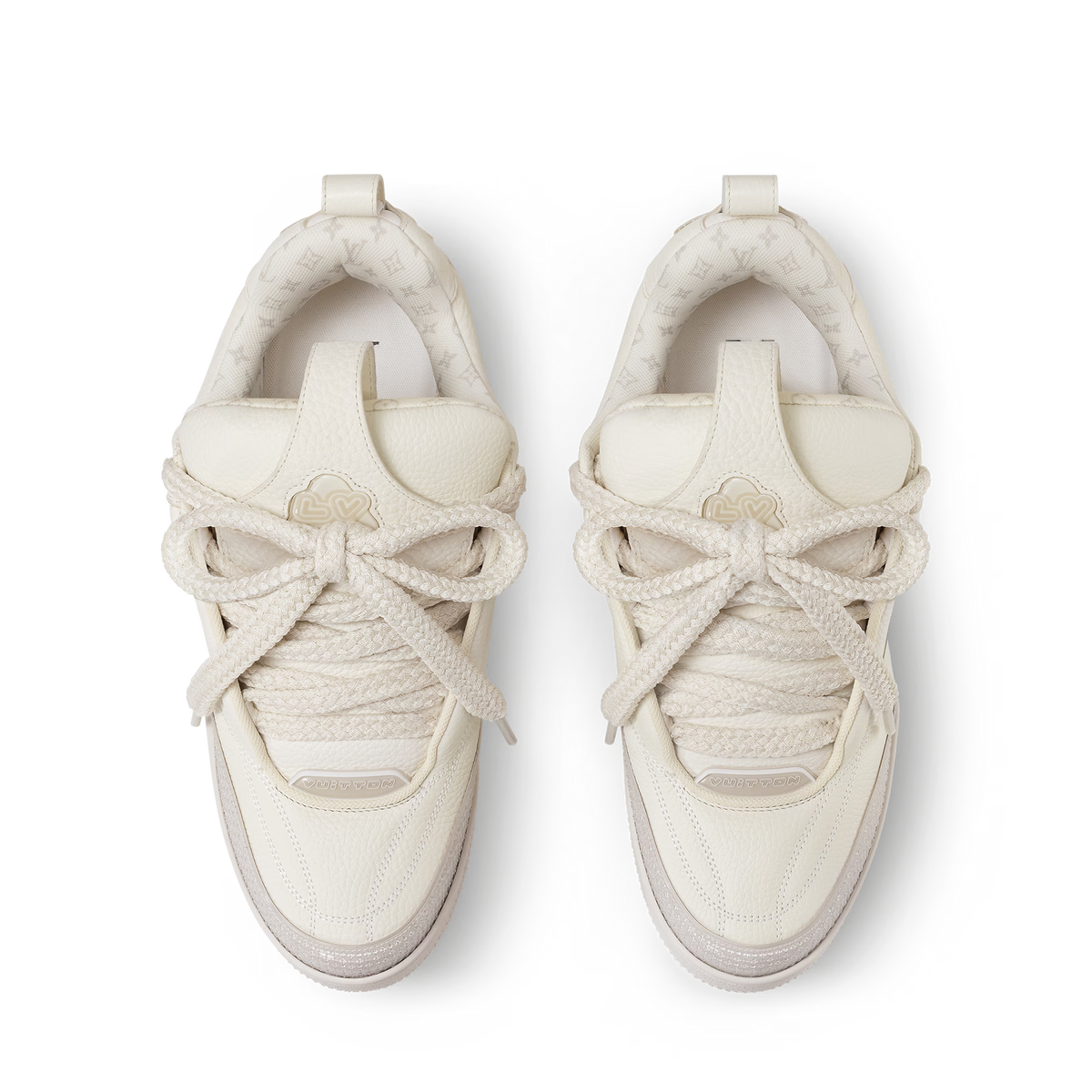 LV Skate Logo incrusté Beige