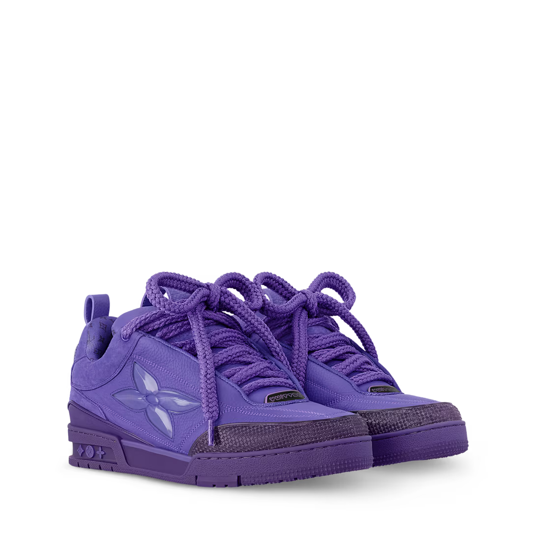 LV Skate Logo incrusté Violet