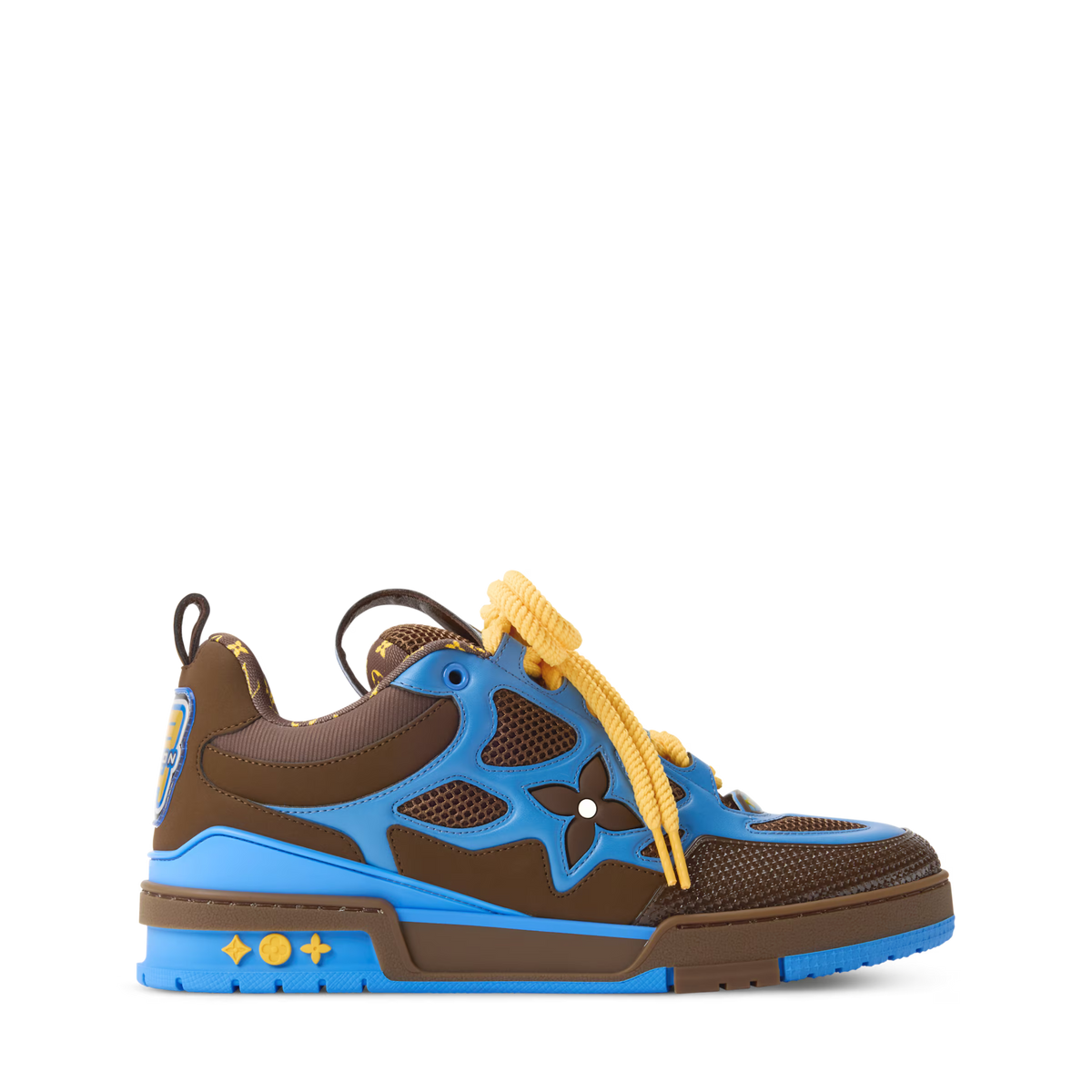 LV Skate Marron Et Bleu